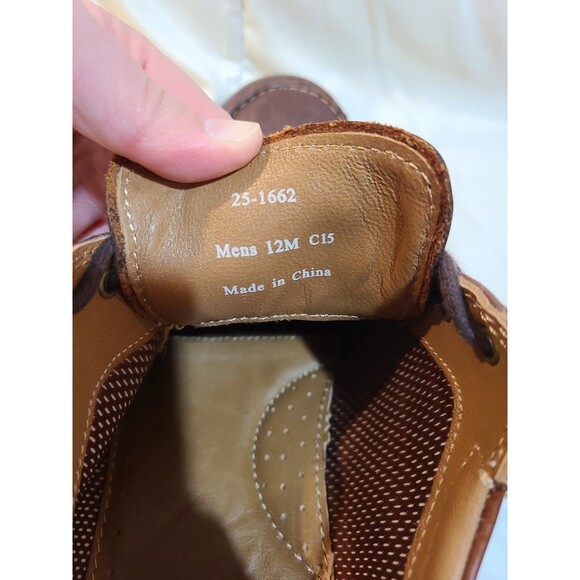 Johnston & Murphy Sheepskin Memory Foam Shoes Size 12M main image 4